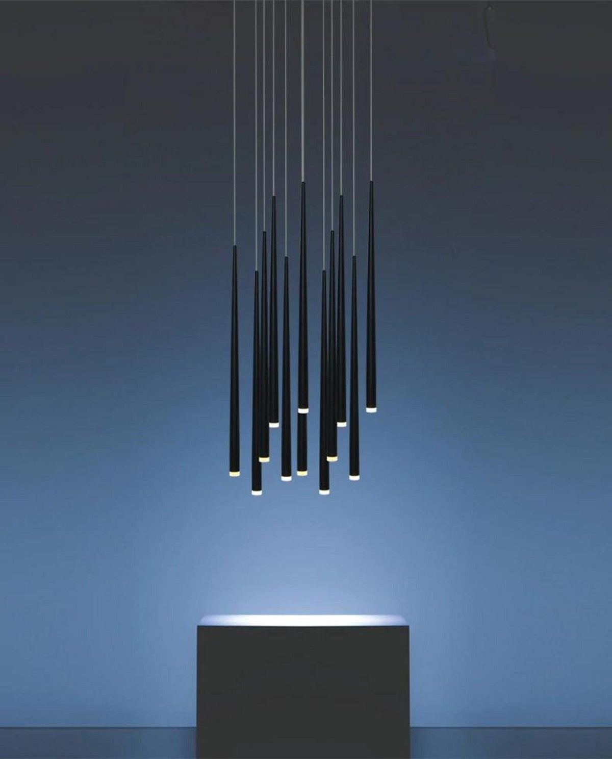 Slender Cone Chandelier