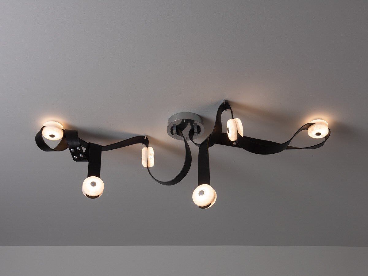 Snaps Alabaster Pendant Light
