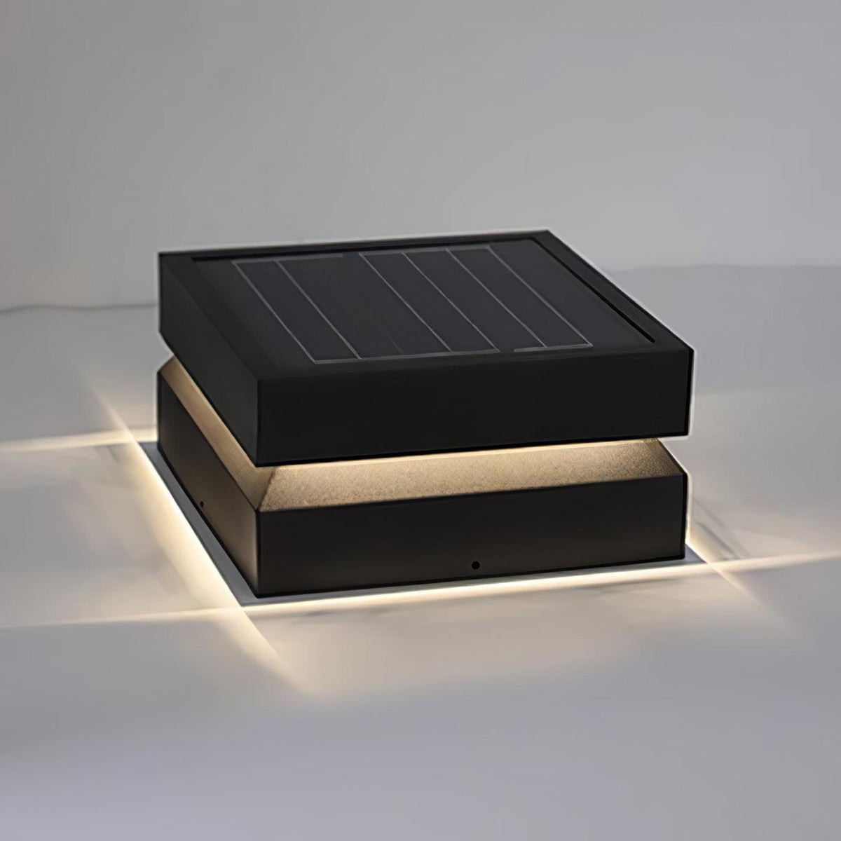 Square Post Outdoor Light