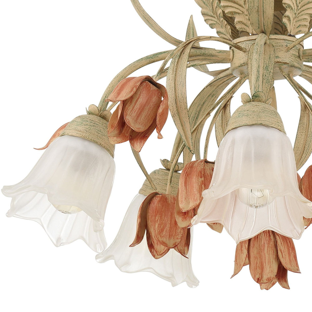 Southport Sage Rose Ceiling Lamp