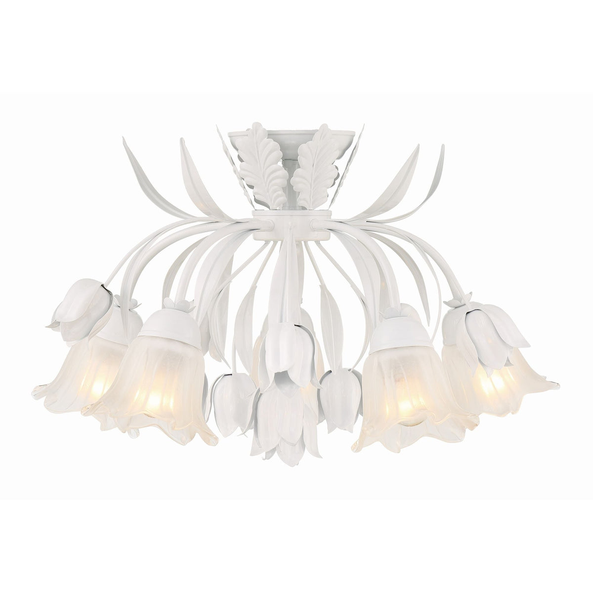 Southport Sage Rose Ceiling Lamp