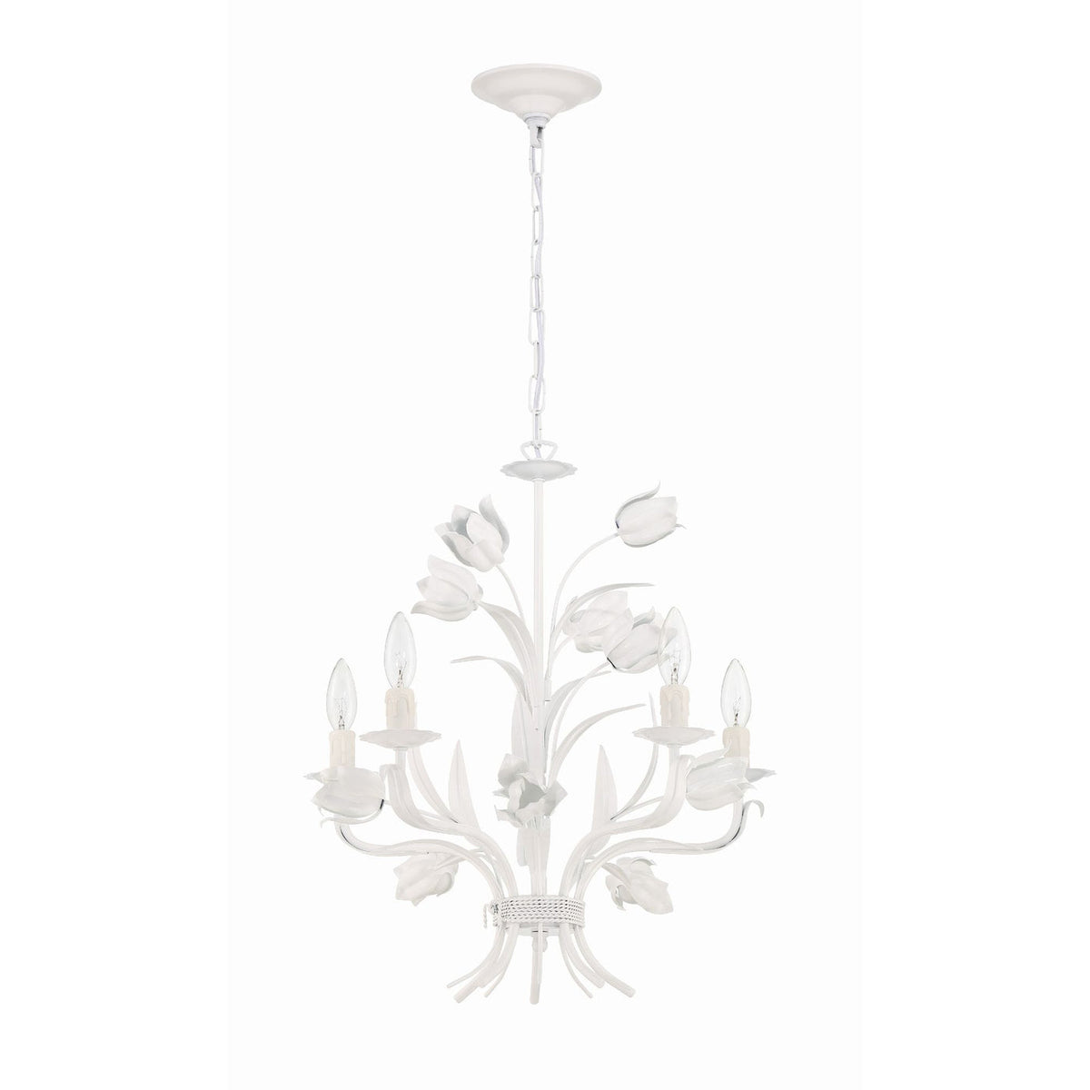 Southport Sage Rose Chandelier