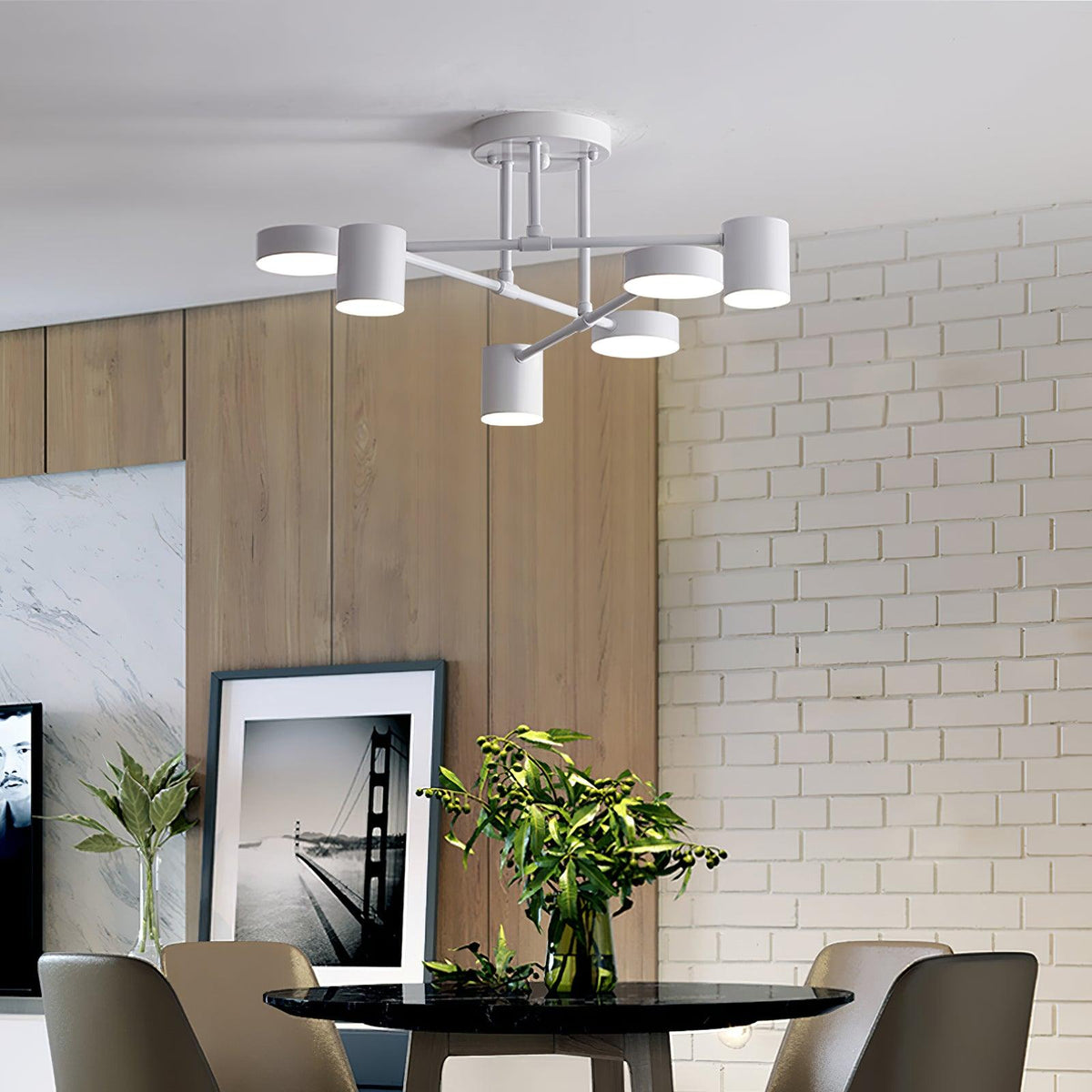 Sputnik Ceiling Light