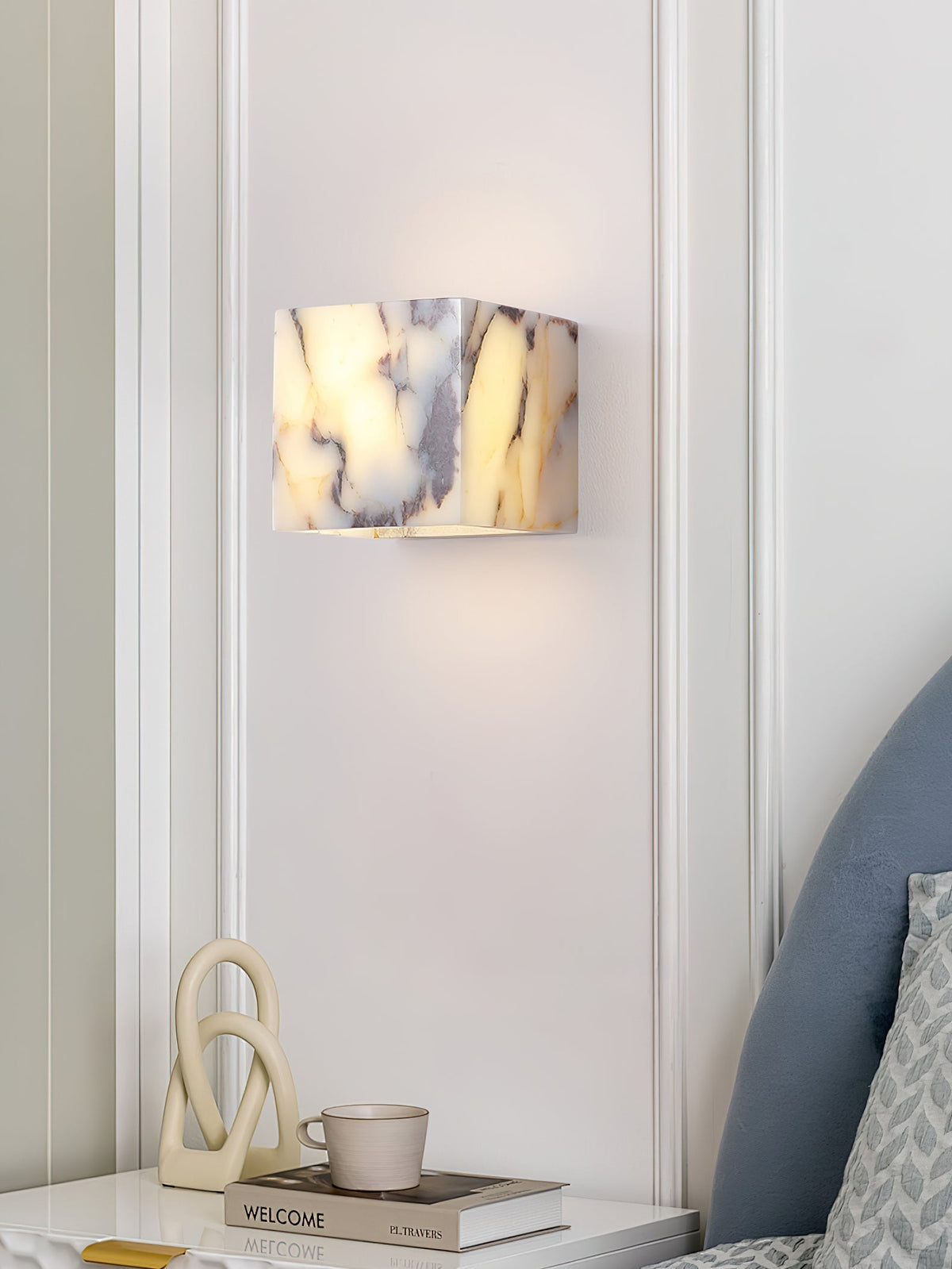 Square Marble Wall lamp