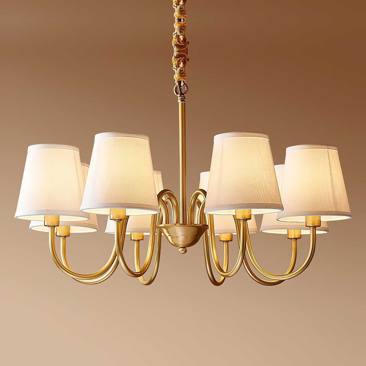 Aged Stacey Chandelier