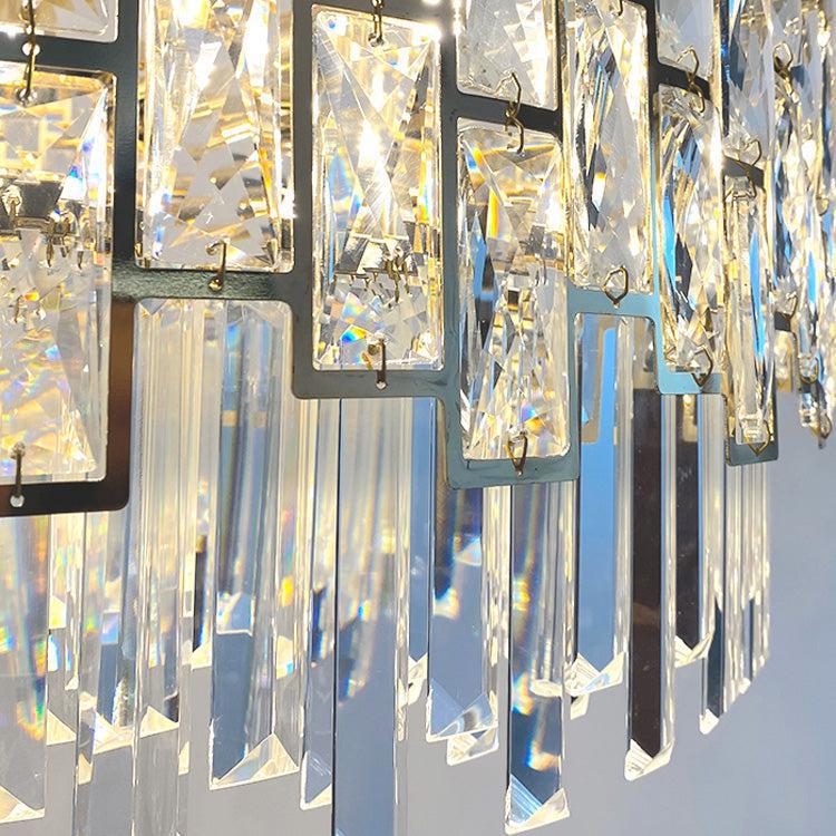 Palo Clear Crystal Round Chandelier