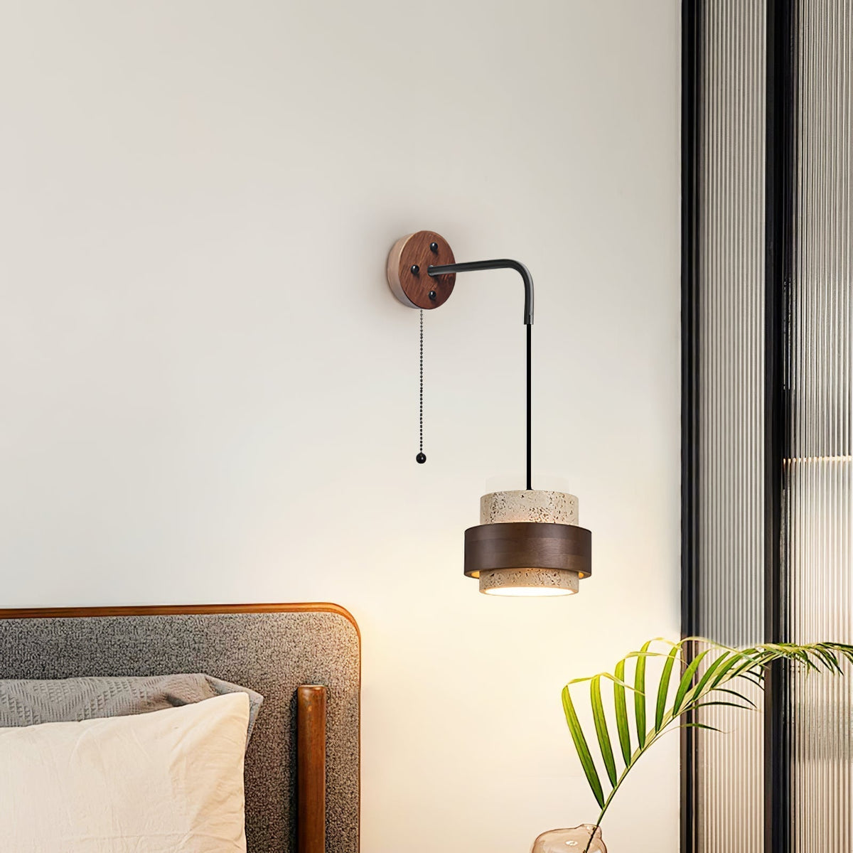 Stonova Travertine Wall Sconce