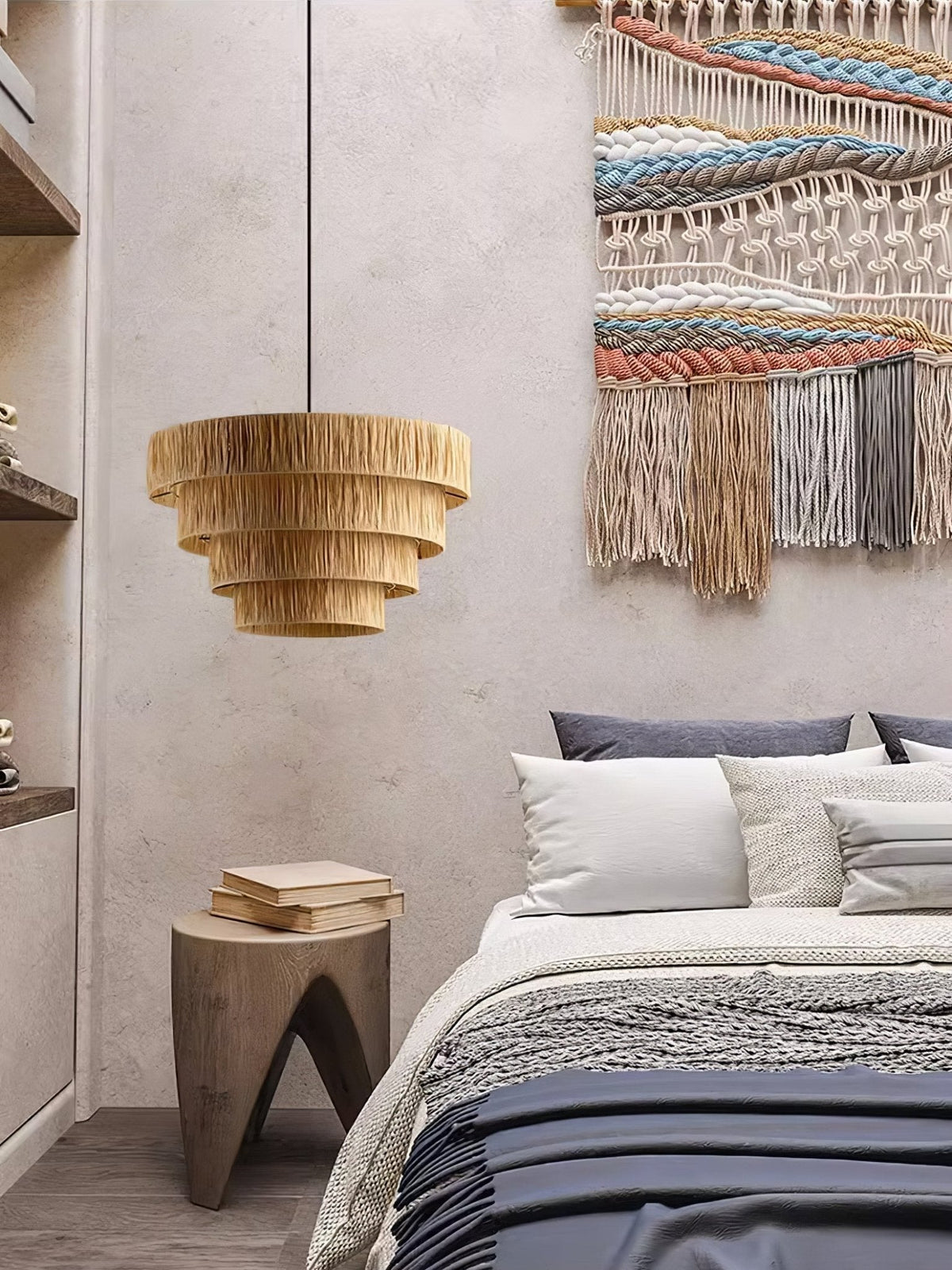 Straw Art Pendant Light