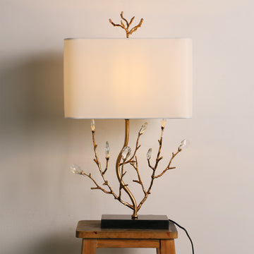 Sylvia Brass Branch Table Lamp