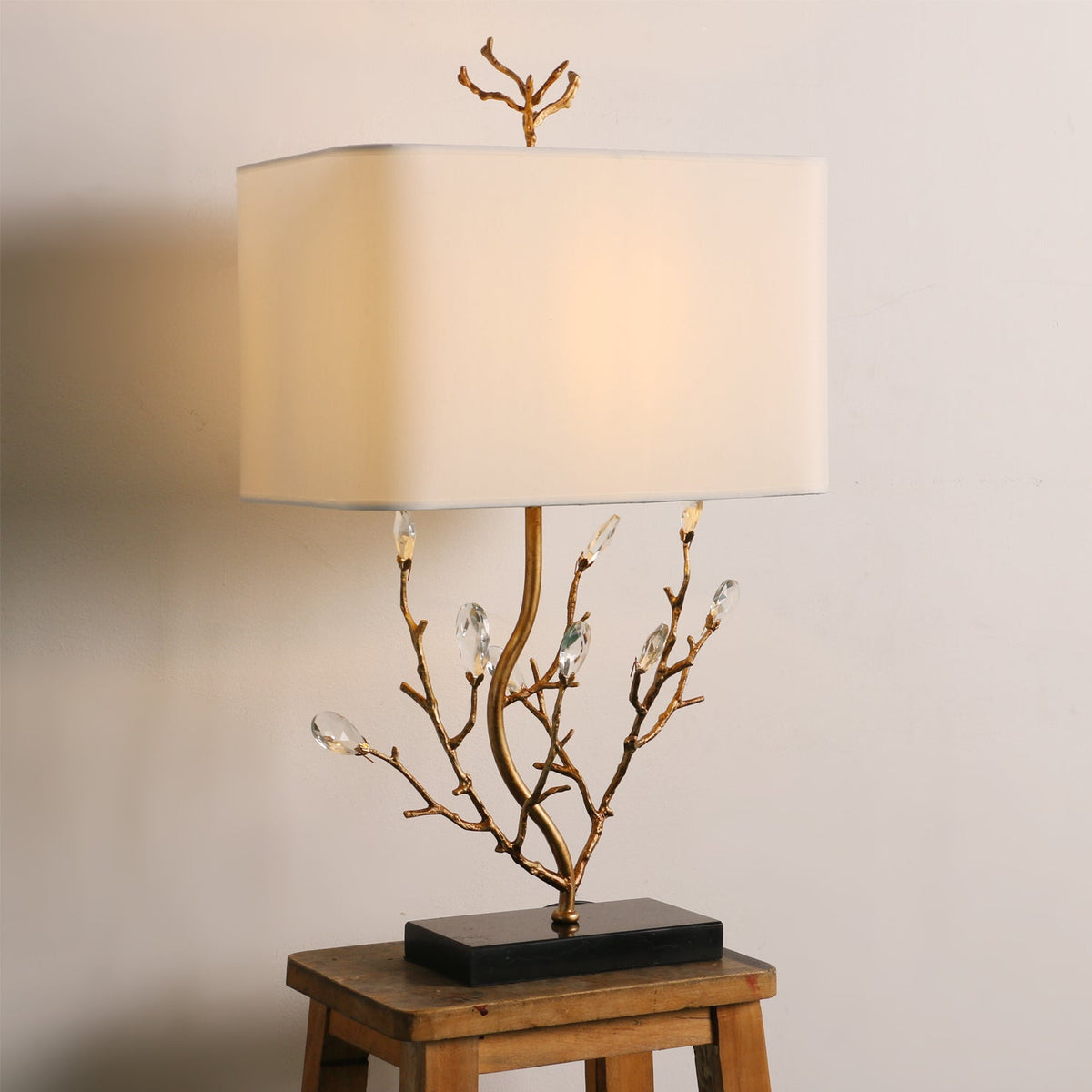 Sylvia Brass Branch Table Lamp