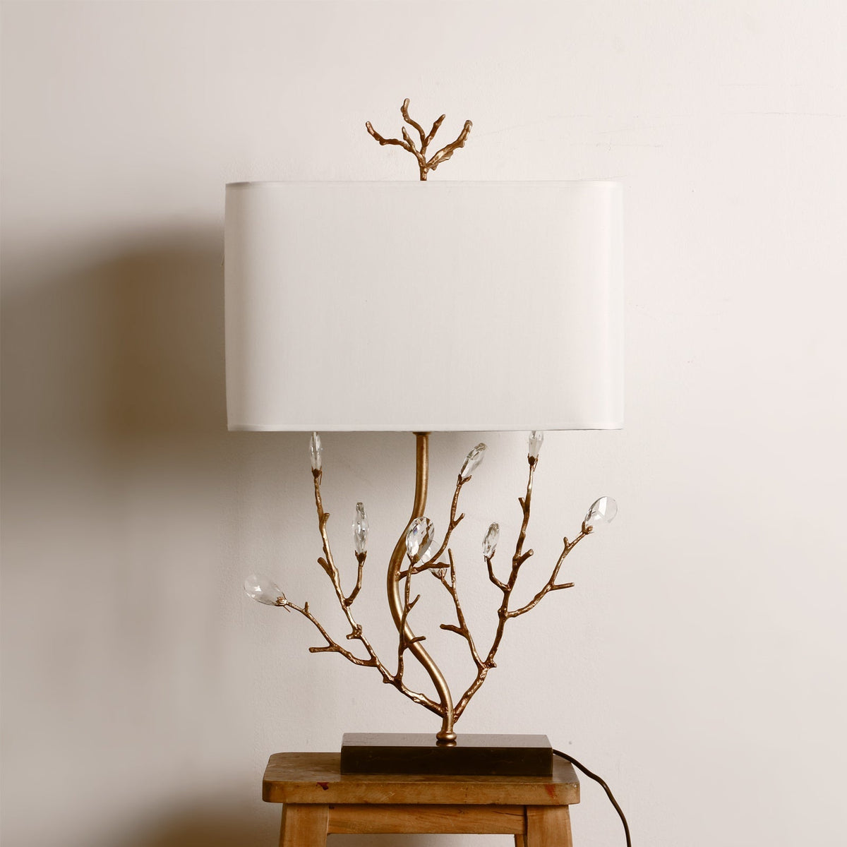 Sylvia Brass Branch Table Lamp
