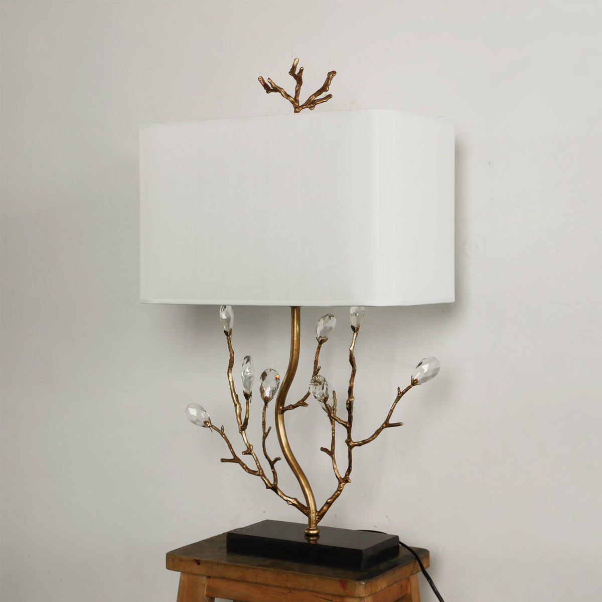 Sylvia Brass Branch Table Lamp
