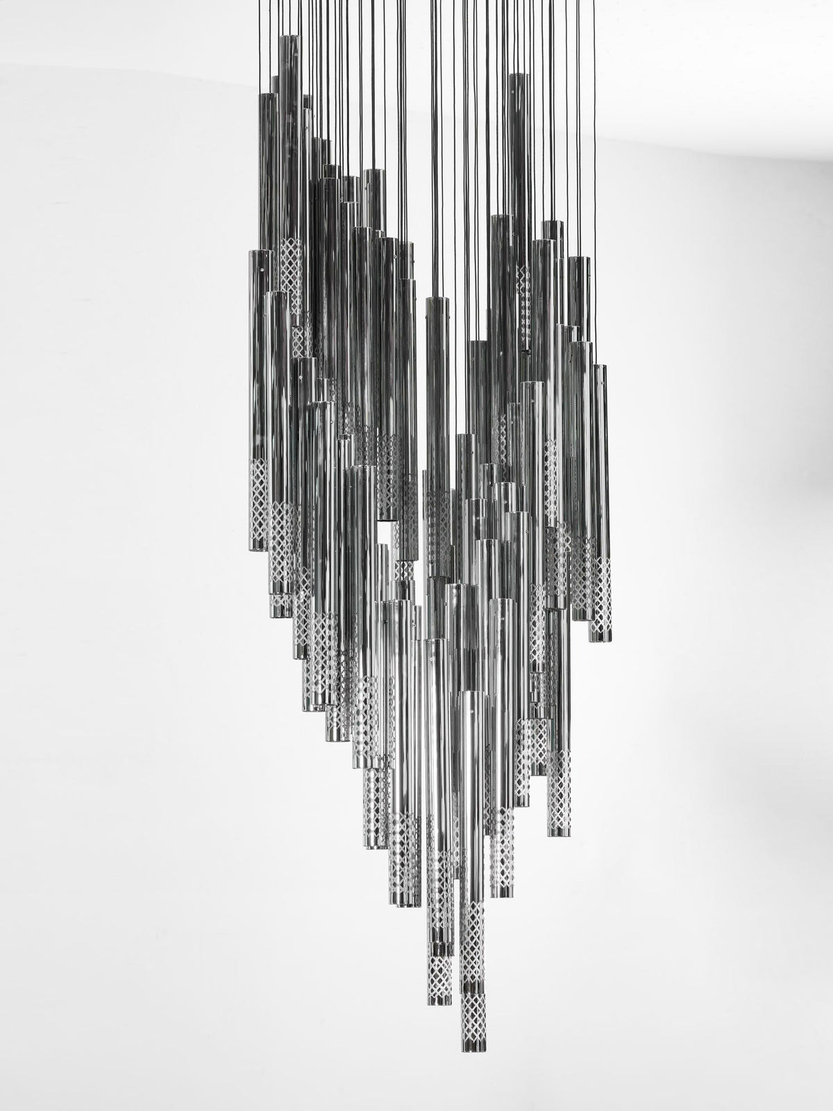 Galaxy Symphony Orchestra Meteor Shower Crystal Spiral Chandelier