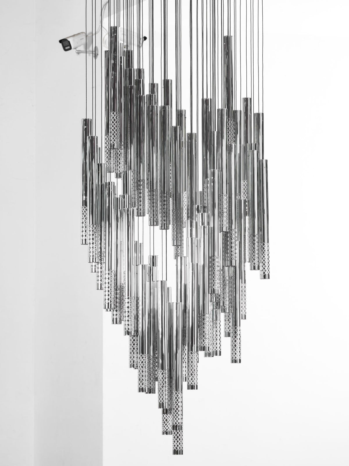 Galaxy Symphony Orchestra Meteor Shower Crystal Spiral Chandelier