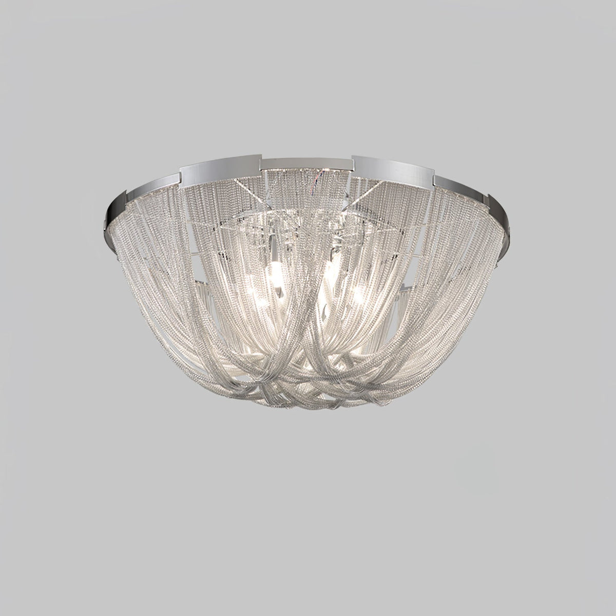 Tassel Aluminum Chain Ceiling Light