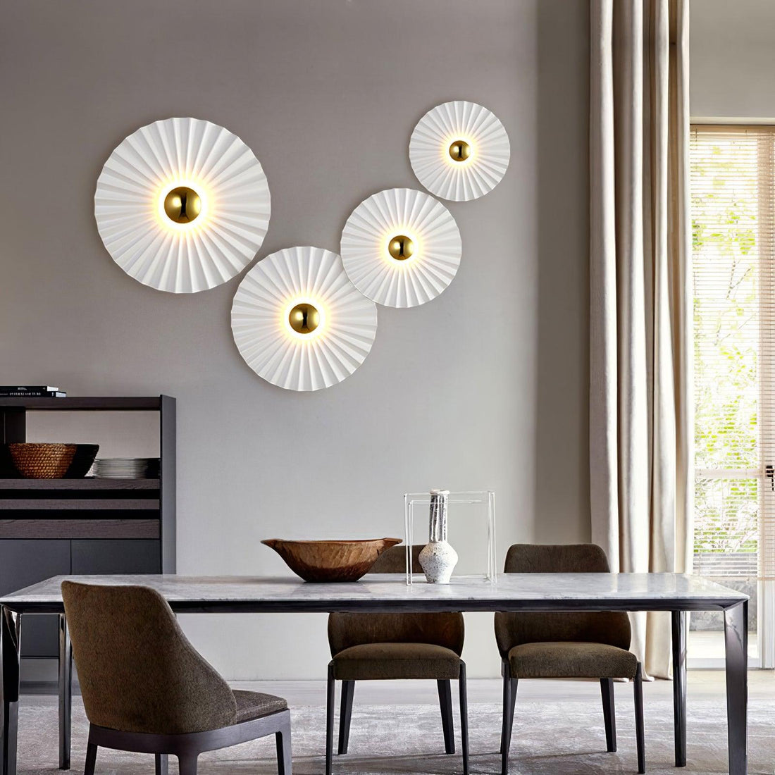 Tinsley Flush Wall Lamp