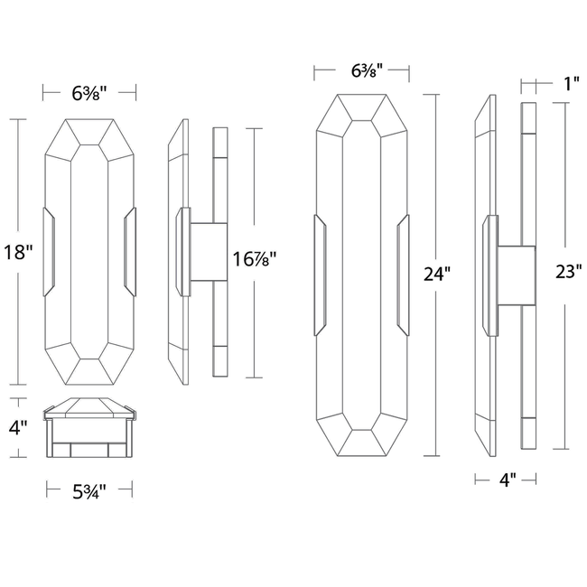 Obelisk Alabaster Wall Sconce