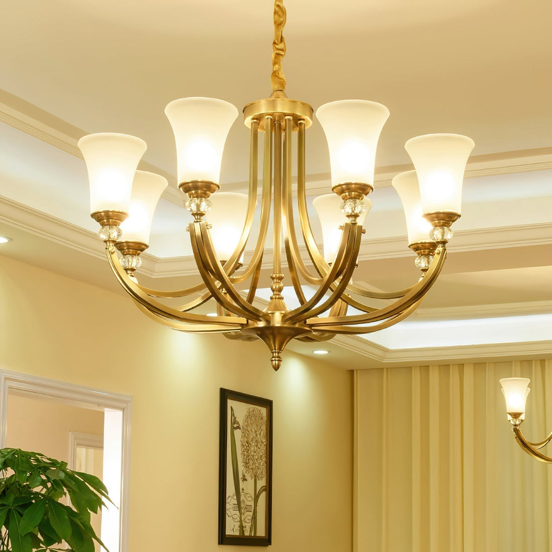 Tuileries Glass Chandelier