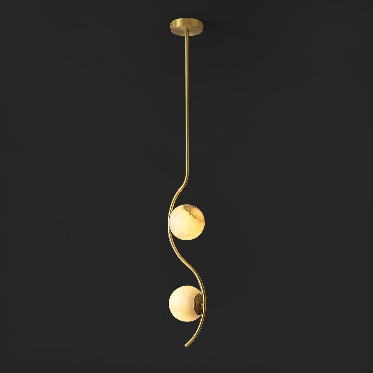 Uva Curved Pendant Lamp