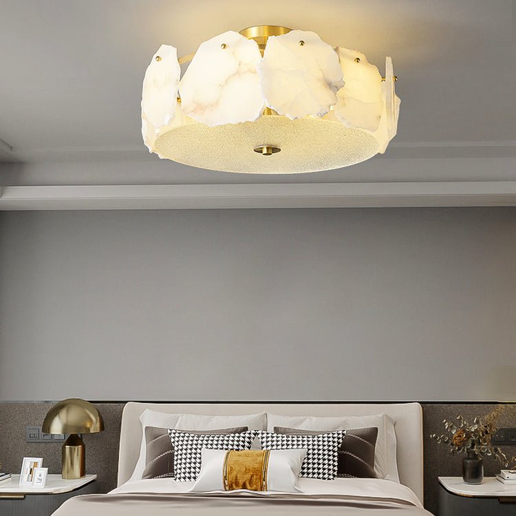 Valeria Alabaster Ceiling Lamp - Vakkerlight