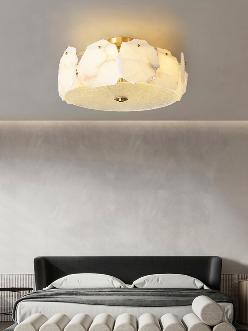 Valeria Alabaster Ceiling Lamp - Vakkerlight