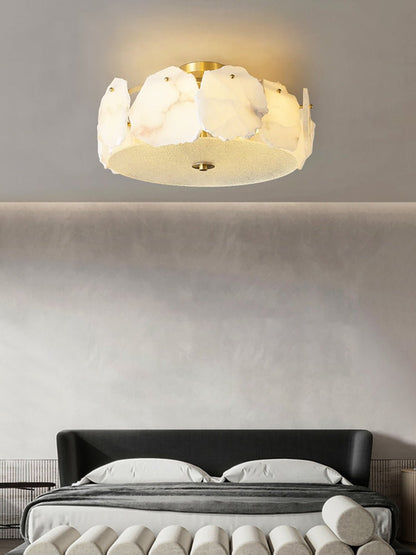Valeria Alabaster Ceiling Lamp - Vakkerlight