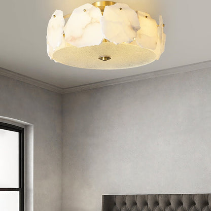 Valeria Alabaster Ceiling Lamp - Vakkerlight