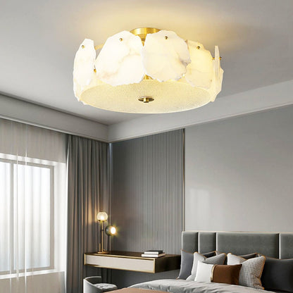 Valeria Alabaster Ceiling Lamp - Vakkerlight