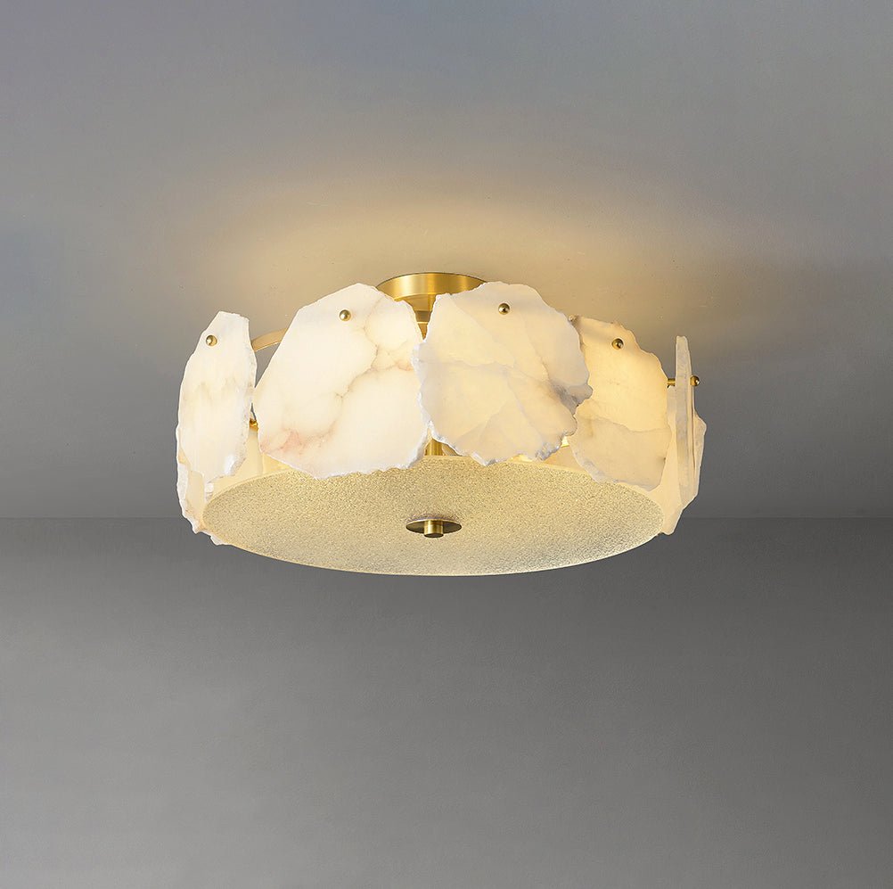 Valeria Alabaster Ceiling Lamp - Vakkerlight