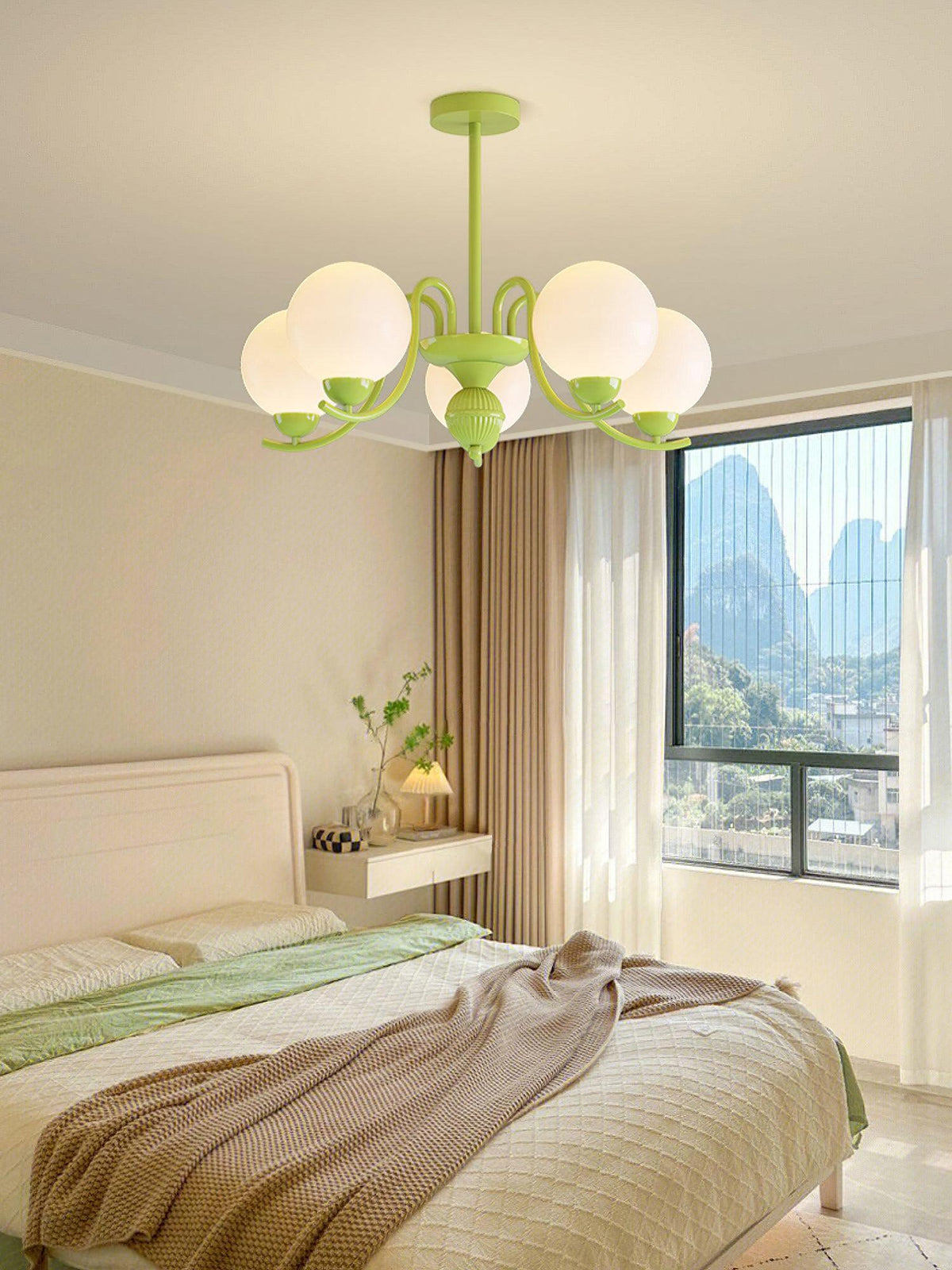 Vanilla Ball Chandelier