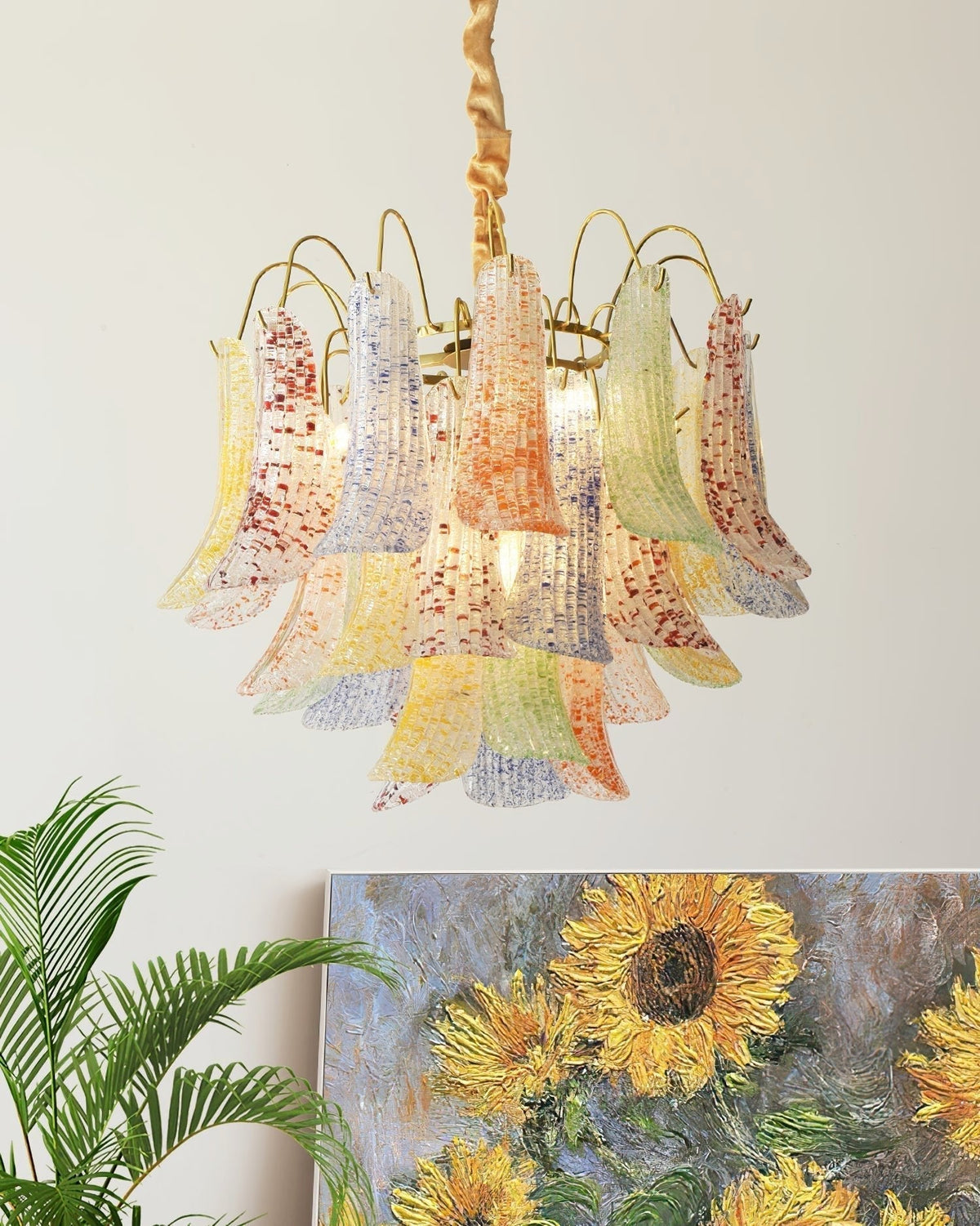 Venini Murano Glass Chandelier