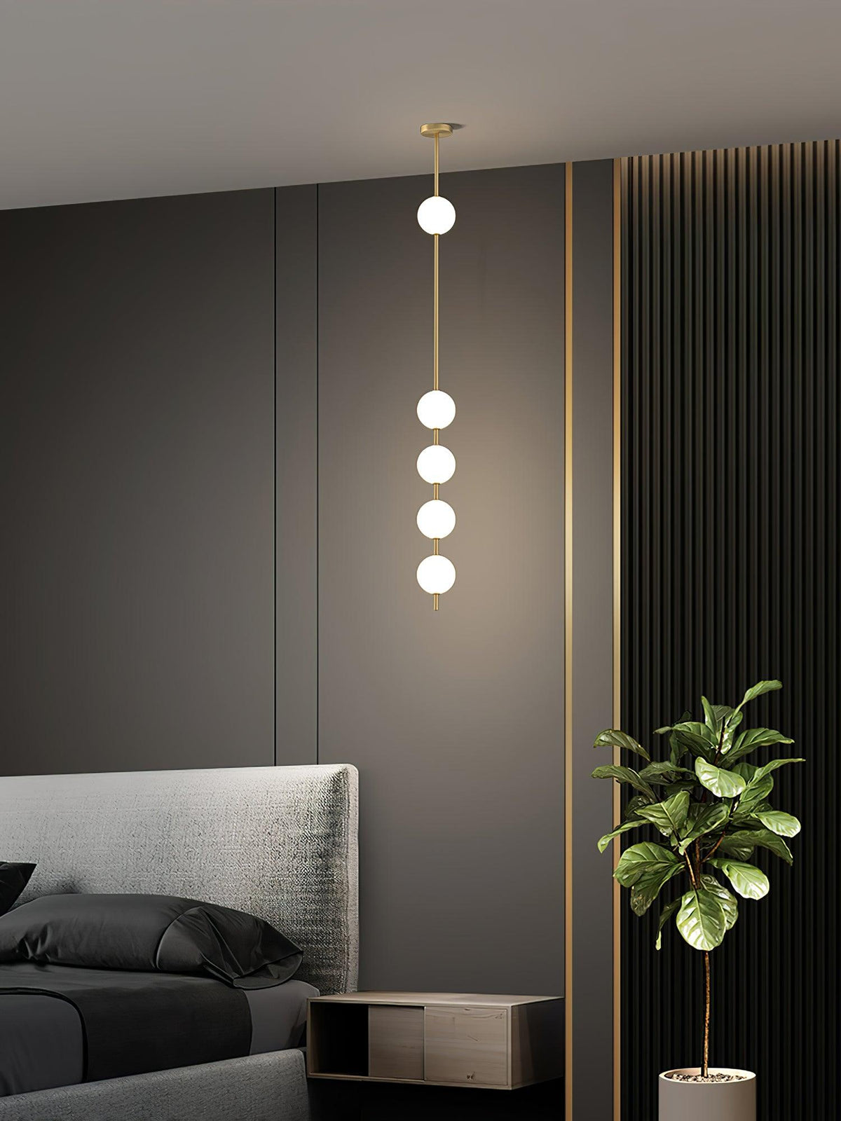 Vertical Balls Pendant Lamp