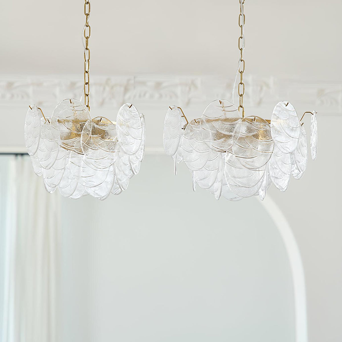 Victorian Disc Chandelier