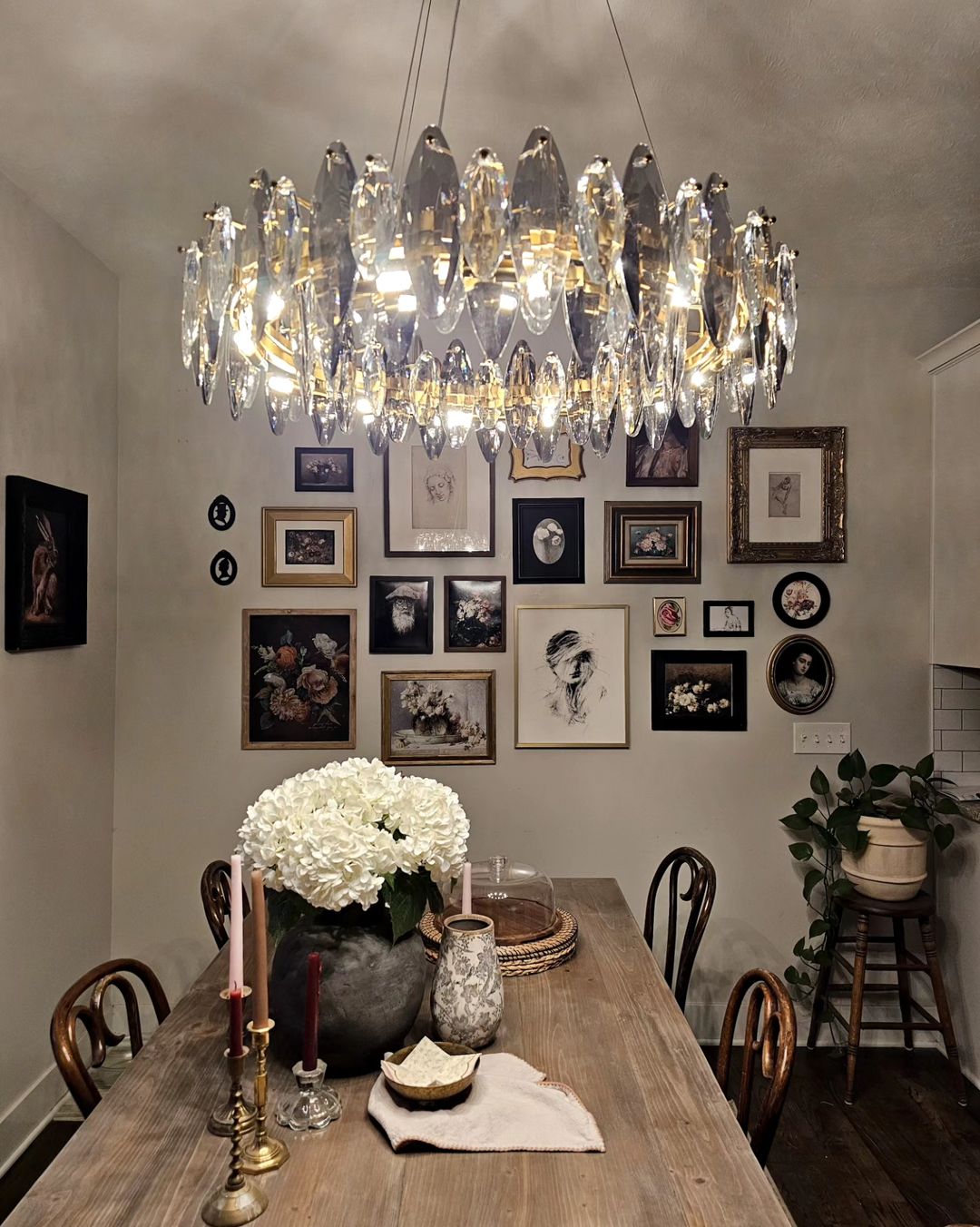 Designer Leaf Crystal Chandelier for Living Room Modern Ceiling Lamp for Dining Decoration Light