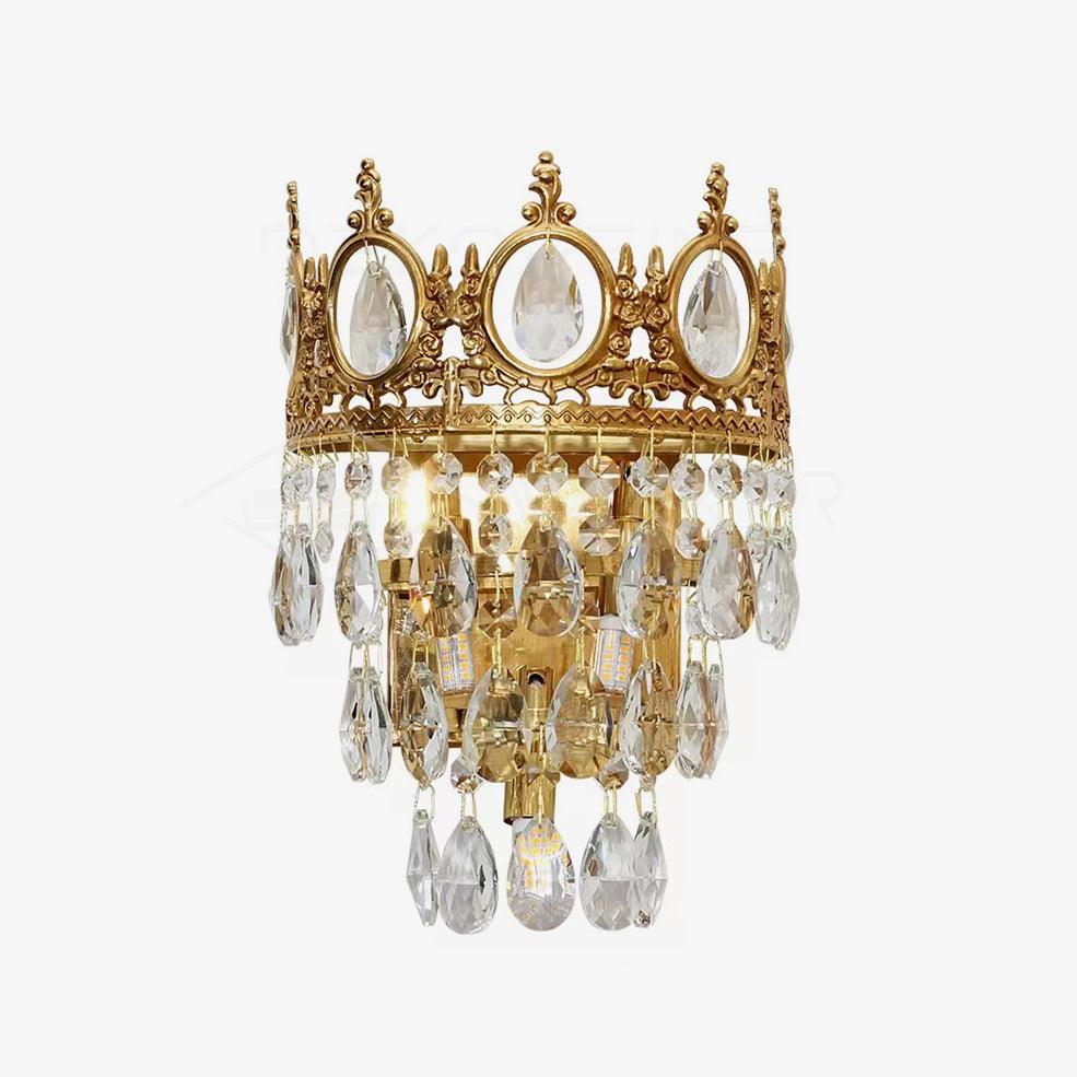 Vintage Crystal  Wall lamp