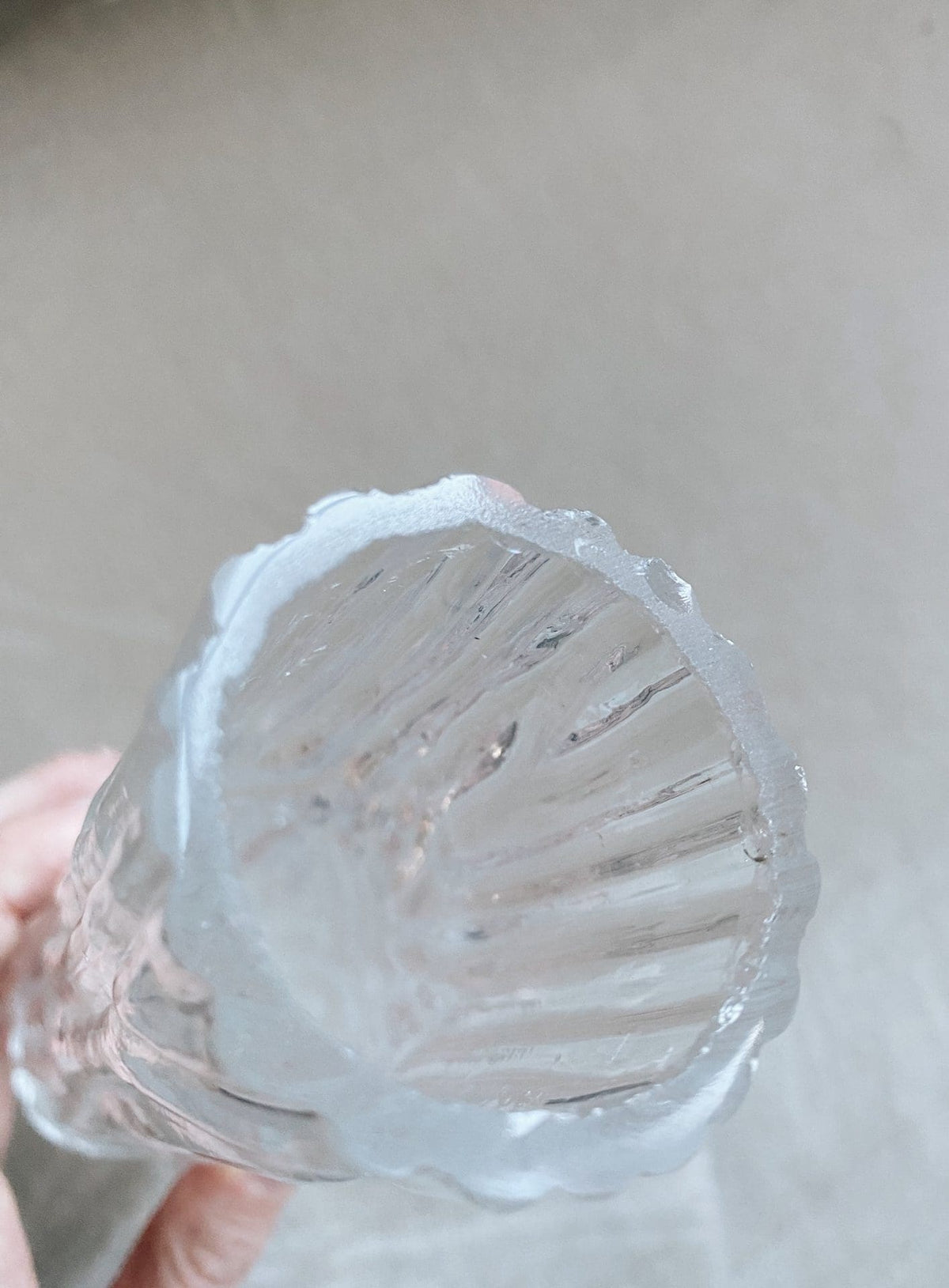 Vintage – Murano Glass Chandelier for Venini – 1970 – Transparent
