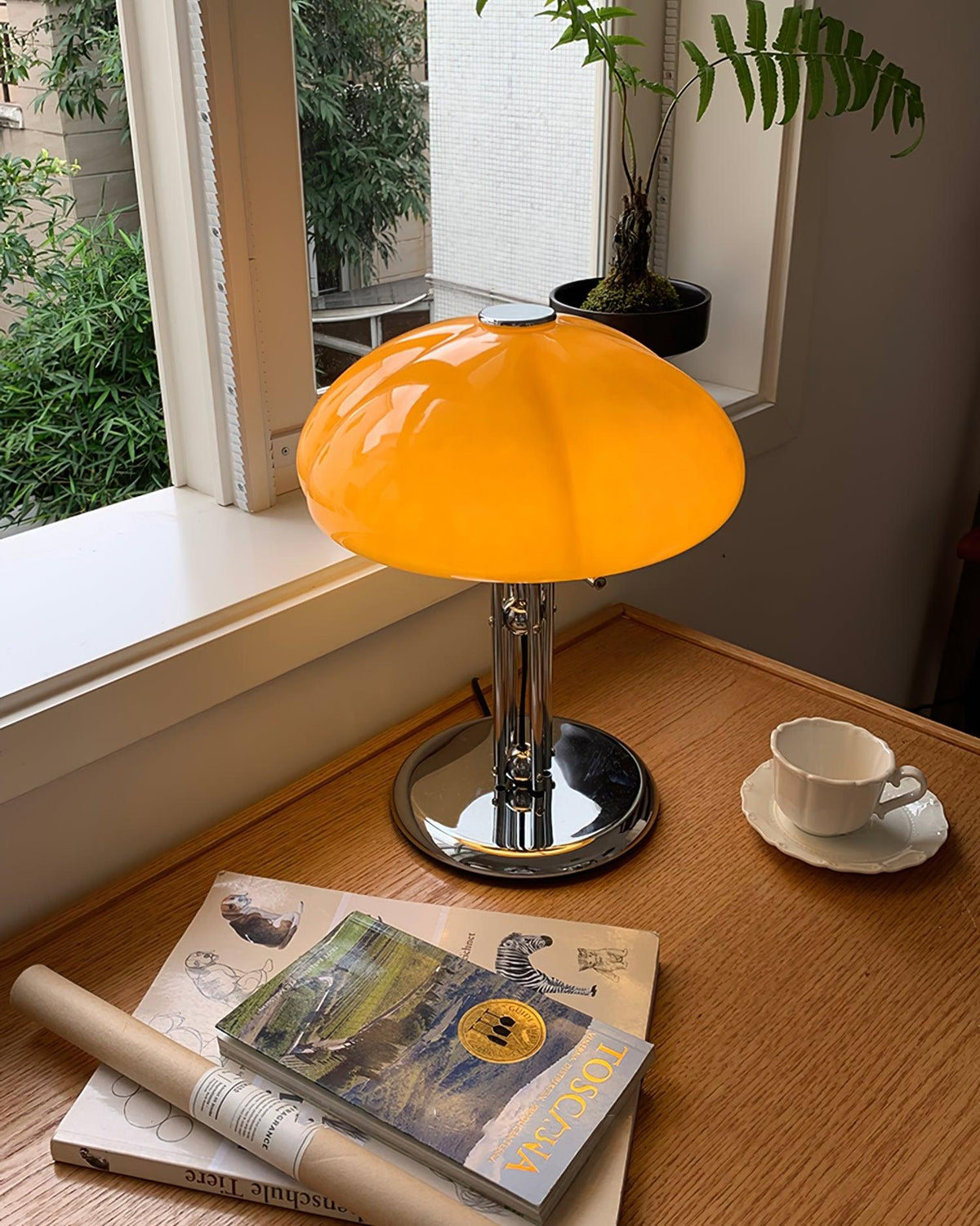 Mushroom Bauhaus Table Lamp