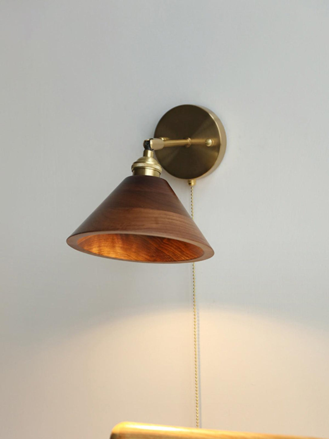 Vintage Wood Wall Sconces