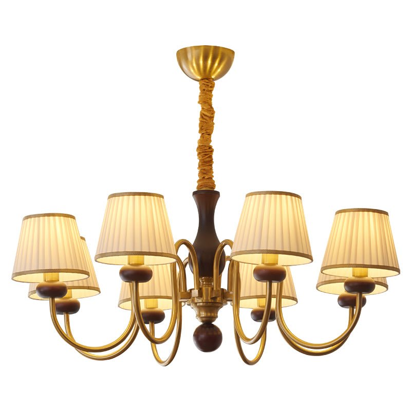 Walden Pleat Chandelier