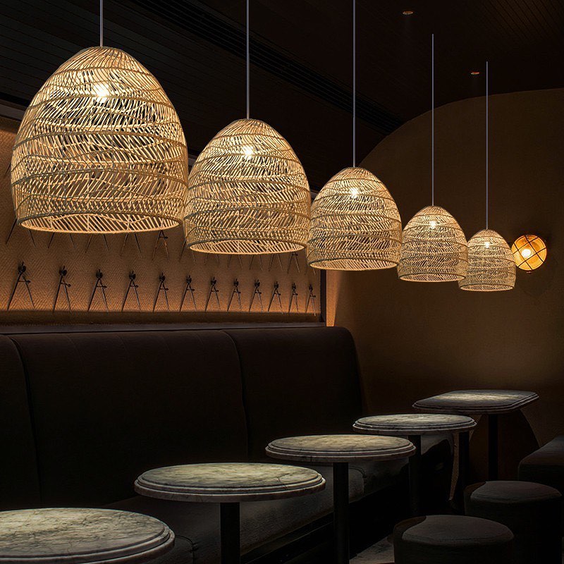 Wicker Pendant Lamp