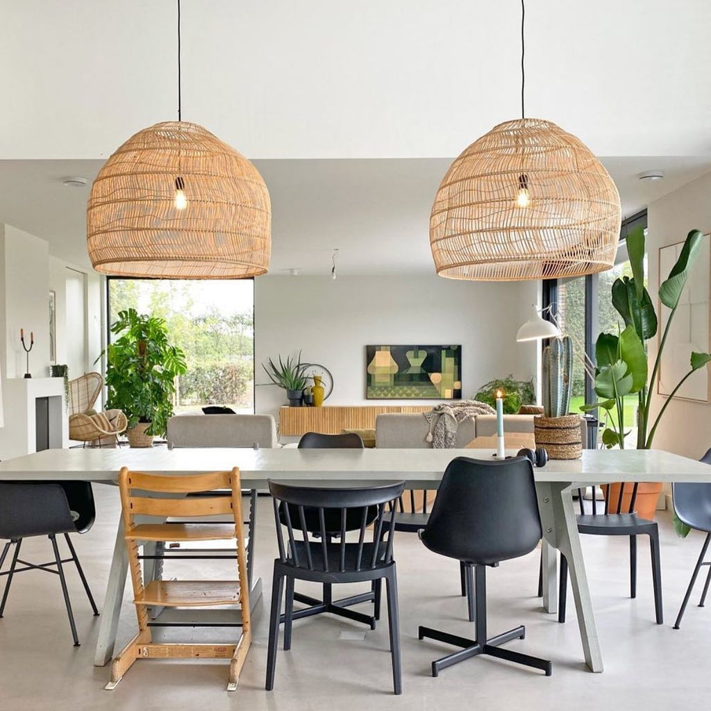 Wicker Pendant Lamp