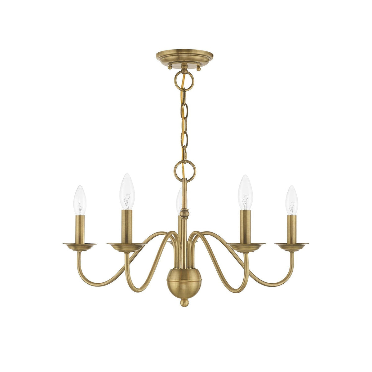 Windsor Brass Chandelier