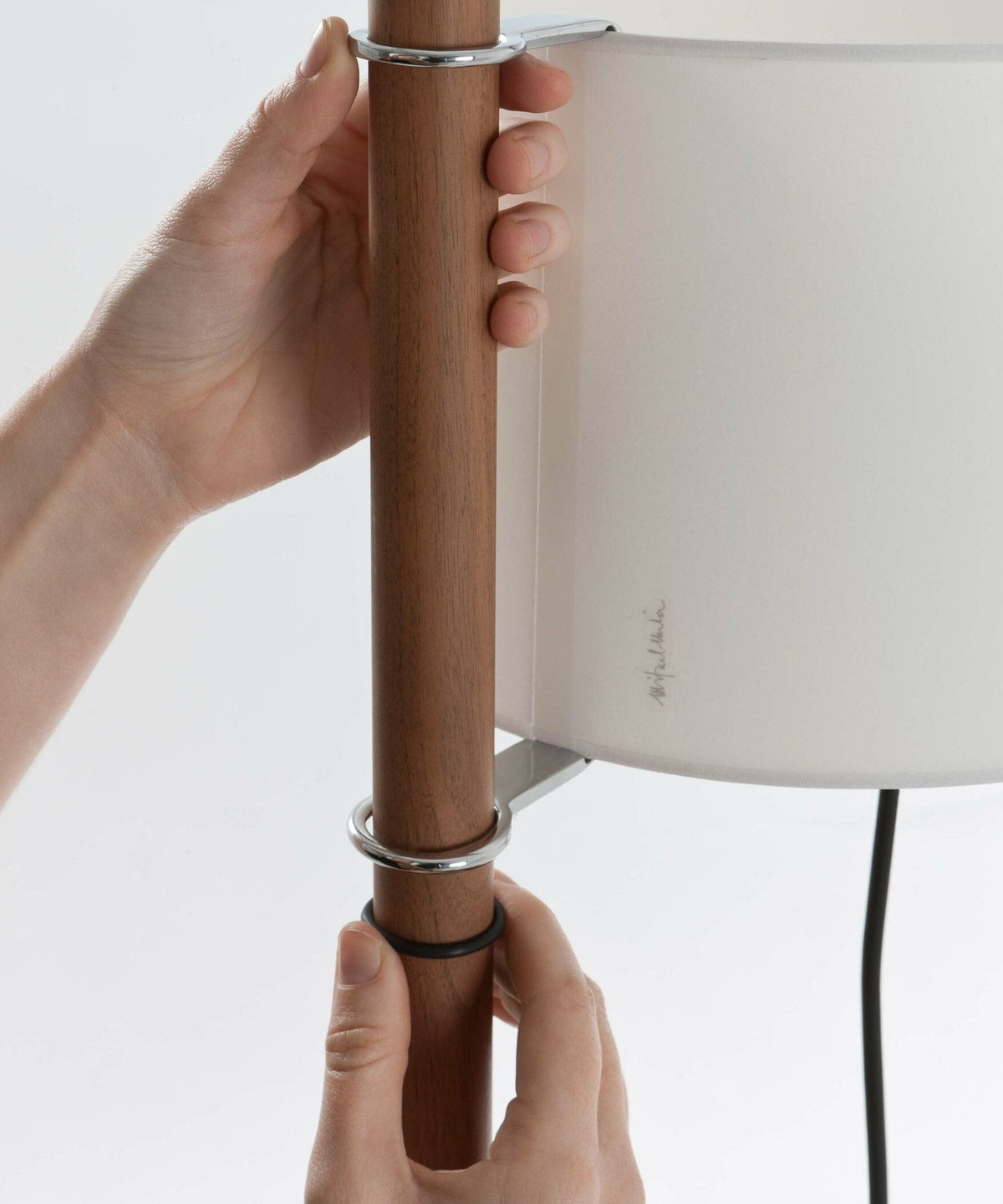 Wood Tmm Floor Lamp