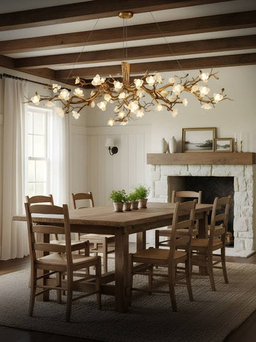 Zendas Branch Crystal Flower Chandelier