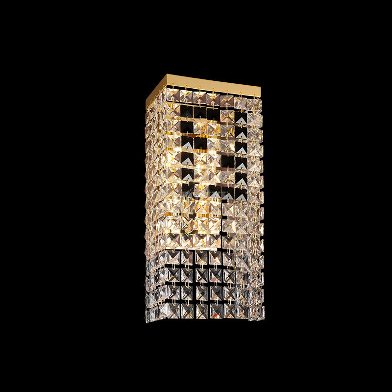 Designer Style Crystal Chandelier Elegant Round Ceiling Lighting for Living / Dining Room
