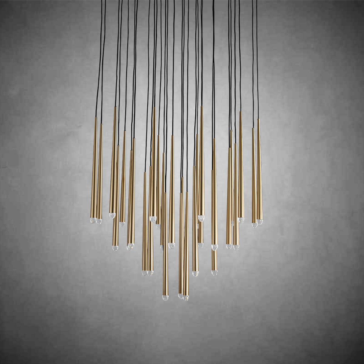 Aquitain Round Chandelier 24" 30" 48"