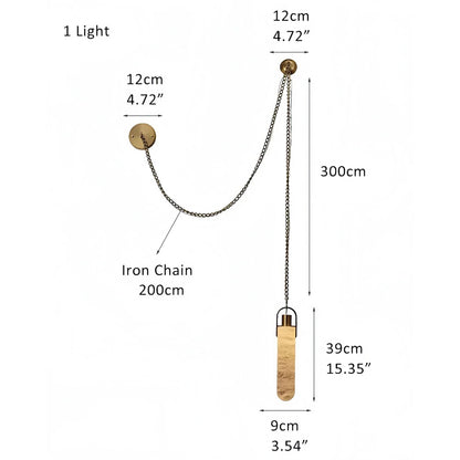 Alabaster Flint 1 Light LED Multi - Drop Pendant - Manor Lights