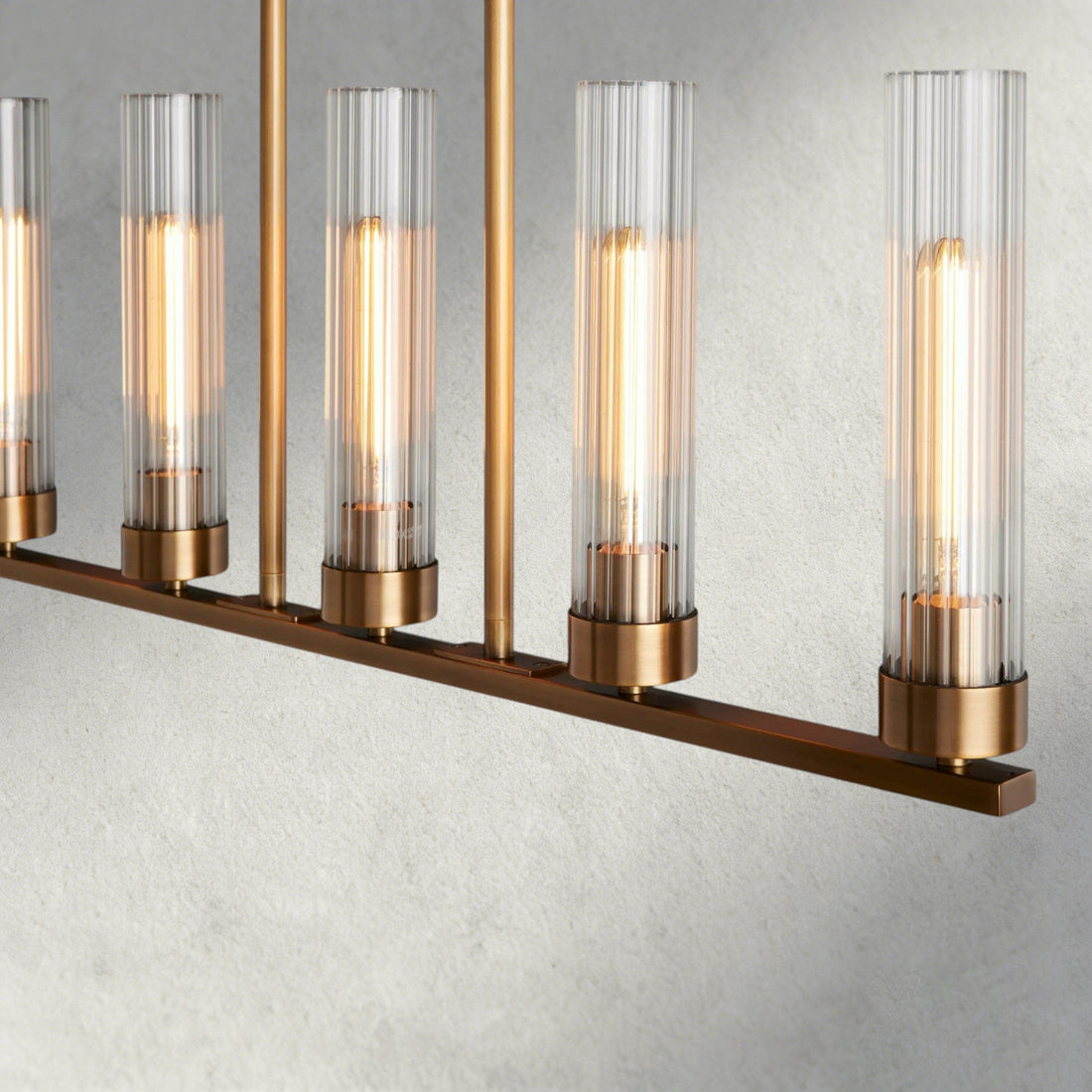 Andreas 5-Light Linear Chandelier