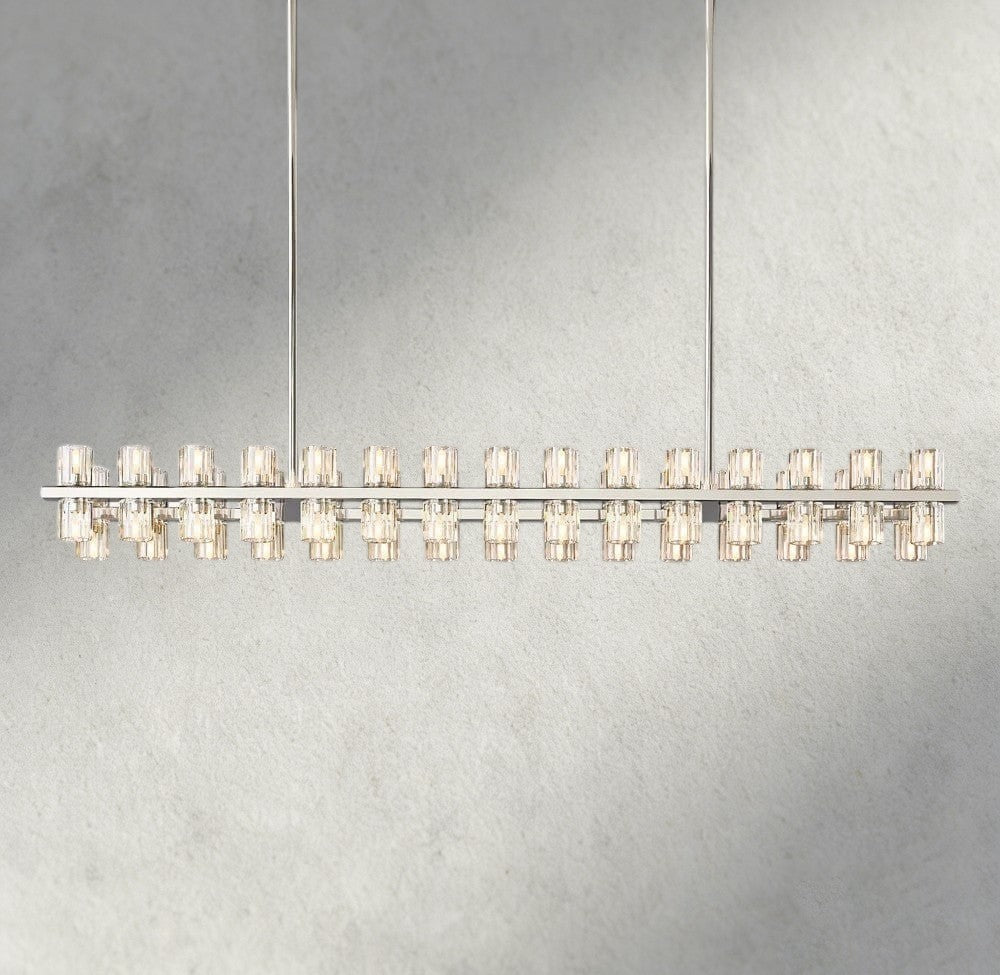 Arcachon LED Rectangular Chandelier 54", 72"