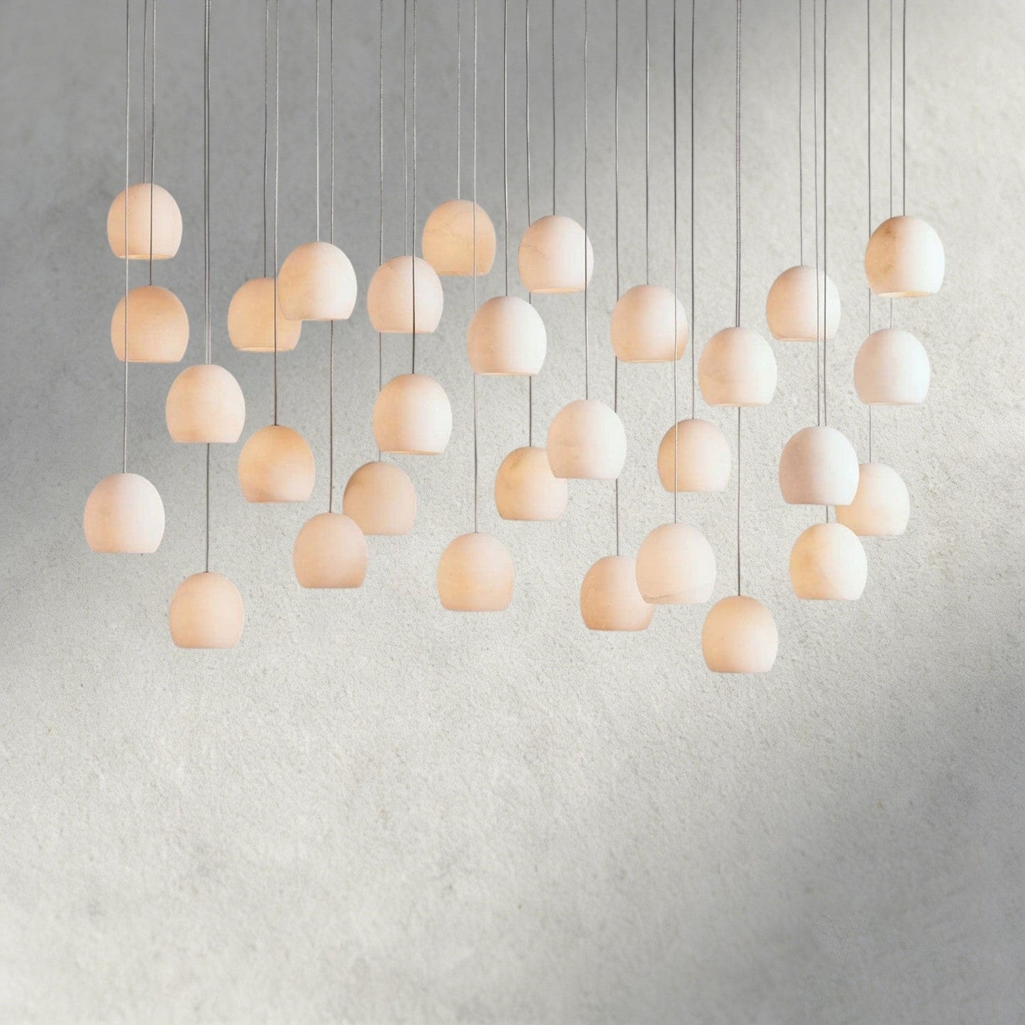 30 Lights Arica Linear Chandelier 15/ 30 Lights